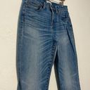 Madewell  Mid Rise Kick Out Crop Jeans Womens Size 29 Med Wash Photo 4