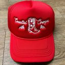 Costal Cowgirl Trucker Hat Red Photo 0