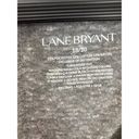 Lane Bryant New  Shorts Sleeve Graphic Tee Shirt Womens Plus 18/20 Gray Athletic Photo 3