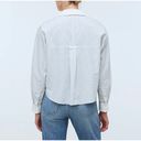 Madewell | Flap-Pocket Crop Button-Up Shirt in Poplin Photo 3