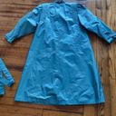 Cambridge  Vintage Trench Coat Teal Size 14 Photo 1