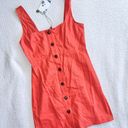 Show Me Your Mumu MUMU linen cora dress in tangerine  Photo 3