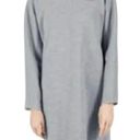 Everlane  Thick Scuba Knit Sweater Tunic Dress - Heather Gray Photo 0