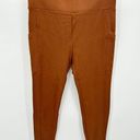 Lou & grey  Leggings Women LARGE NWT Burnt Orange Ponte Pull On Stretch Photo 0