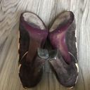 Via Spiga  Made in Italy Suede Leather 3" Heels Slip‎ On Womens Size 8.5 Photo 5