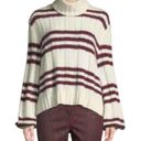 ALC Frank A.L.C. Zaira Striped Turtleneck Sweater Mohair Blend size XS Photo 7