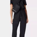 Sweaty Betty  Women's 8 M Black Explorer Jumpsuit Short Sleeve Travel Photo 0