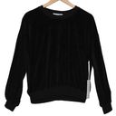 Young Fabulous and Broke Women's  Black Long Sleeve Crew Neck Sweater Size S NWT Photo 0