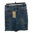 prAna New  Denim Broadway Skirt Photo 0