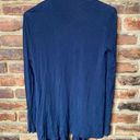 Premise Studio  Navy Blue Pleated Open Front Cardigan Sweater Women's Size Small Photo 4