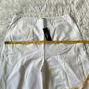 Lulus  Women’s Blissfully Boho Ivory Tasseled Wide-Leg Pants size Large Photo 5