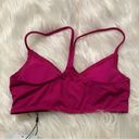 The Bikini Lab  Smocked Bralette Bikini Top Raspberry Pink Photo 7