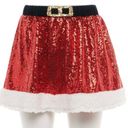 ma*rs - . Clause Santa Red sequin skirt - XXL - Brand new w/tags! Photo 15