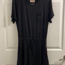 Chaser Revolve Black T-shirt Dress Photo 2