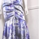 Jump satin watercolor prom dress Photo 0