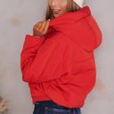 Nana Macs  Red Puffer Coat NWT Photo 1