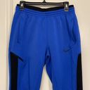 Nike  Showtime Basketball Dri-FIT Blue Black  Jogger Pants Size Med EUC #DS-1553 Photo 1