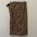 Lovers + Friends  (NWT) Marla "Tan Leopard" Wrap Skirt, Size M Photo 6