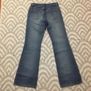 Arizona Jeans ARIZONA JEAN CO. Vintage Flare Leg Blue Denim Jeans, Juniors 3 Average Y2K Photo 4