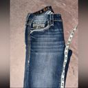 Rock Revival  Women’s Peachy Low Rise Boot  Distressed Jeans Blue Denim Size 29 Photo 12