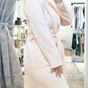 Max Mara  Wool Belted Long Trench Peacoat Baby Light Pink 8 Photo 1