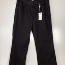 Good American  straight leg high rise black jeans Size 27 NWT Photo 4