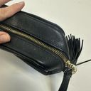 Kate Spade  New York Black Pebbled Leather Crossbody Bag with Tassel Photo 12