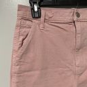 Madewell Classic Straight Denim Pants Light Pink Photo 4