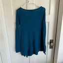 Donna Karan  New York dark teal blue cashmere sweater size medium. Photo 2