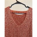 Pilcro  Anthropologie Light Orange Knit Sweater Short Sleeve Open Back Top XSP Photo 5