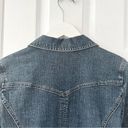 DKNY  Jeans Vintage Y2K Full Zip Utility Pocket Style Peplum Denim Jacket Small Photo 7