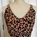 Aerie OFFLINE By  Leopard Jacquard Longline Sports Bra Sz XL Photo 1