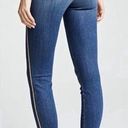 L'Agence L’AGENCE Margot High Rise Skinny Jeans Glitter Tuxedo Stripe Neptune Wash Sz 27 Photo 1