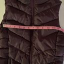 SO Puffer vest xs front pockets plum color winter sports athleisure Photo 6