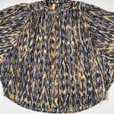 Pilcro  Anthropologie Sidney Purple Motif Batwing Shirt Blouse Sz XXS Wom… Photo 6