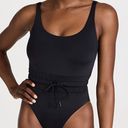 Good American  Waist Framer One Piece  NWT Black Size Small Photo 4