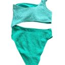 Ny&co NY &  Green Blue Colorblock Swimsuit Size XL NEW Photo 3