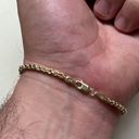 Tehrani Jewelry 14K Real Gold Rope chain Bracelet | Birthday gift | Woman Bracelet | men's bracelets | women's bracelet | Gold Rope  Bracelet | Photo 5