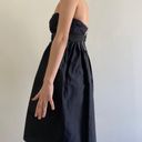 Vera Wang Black Strapless  Prom Party Dress Size 4 Photo 3