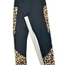 Curves N Combatboots Curves N Combat Boots Black Leopard Leggings Large Photo 2