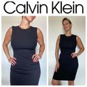 Calvin Klein Dress Black 6 Minimalist Classy Event Work Sophisticated Photo 2