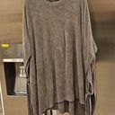 Barefoot Dreams 💕💕 Side-Tie Hi-Low Poncho ~ Olive Branch Small/Medium NWOT Photo 4