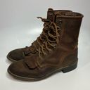 Durango  leather riding boots lace up boots size 8.5 Photo 2