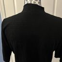 Apt. 9 Black Short Sleeve Mock Neck Top Photo 3