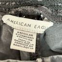 American Eagle  size 8 Grey Gray joggers pull on drawstring waist pants casual Photo 1