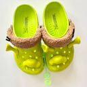 Crocs  Limited Edition Dreamworks Shrek Green Classic Slip In Clogs Size 7 Photo 5