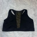 Torrid  size 4 Black Sports Bra with Back Detailing Womens Plus Size 4XL Bra Photo 1