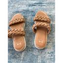 Marc Fisher  Jaime Tan Brown Flat Espadrille Slip On Sandal Size 5.5 Photo 3