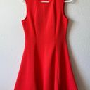 Soprano orange red fit and flare sleeveless summer dress Photo 0