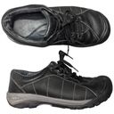 Keen  Women's Presidio Black Leather Low Top Lace Up Gorpcore Hiking Sneakers 11 Photo 1